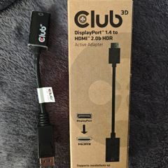 3D Club DisplayPort 1.4 to HDMI 2.0b HDR Active Adapter