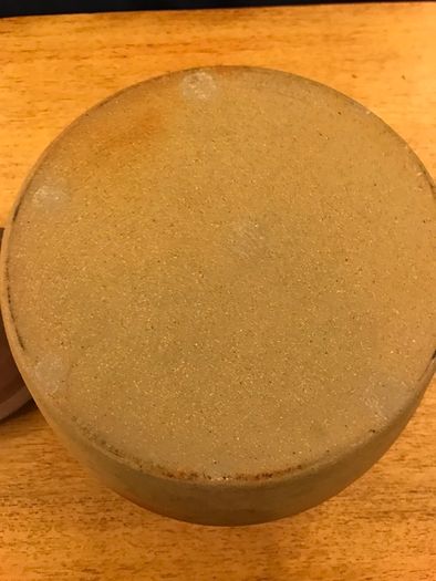 Hand thrown Pottery storage container