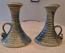 Stoneware Jackson Pottery Candleholders