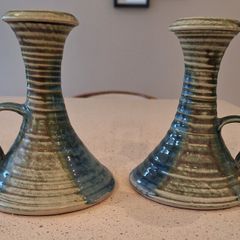 Stoneware Jackson Pottery Candleholders
