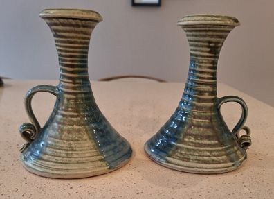 Stoneware Jackson Pottery Candleholders