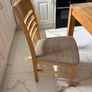Kitchen SOLID OAK kitchen  table and  6 chairs Image 3