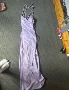 Purple Debs Dress