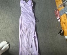 Purple Debs Dress