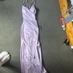 Purple Debs Dress