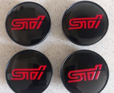 Subaru Sti Centre Caps - Free Post