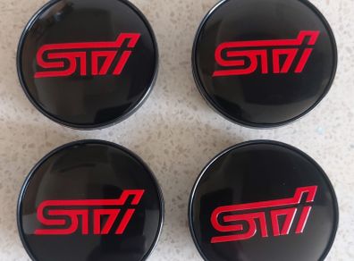 Subaru Sti Centre Caps - Free Post