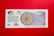 Test  Banknote 10 ECU  1992   SPECIMEN   ( Uncirculated )