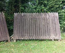timber  fence