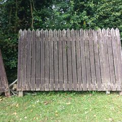 timber  fence