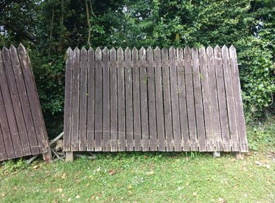 timber  fence
