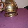 Brass Mug with foilage engraved design Image 6