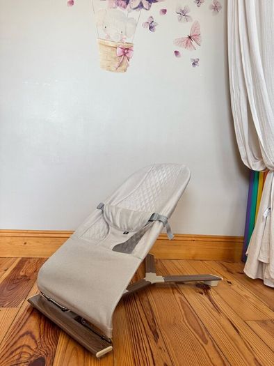 Babylo Gravity Luxe Bouncer - Cashmere/Walnut