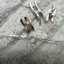 Sterling Silver Pendant and Earrings Image 9