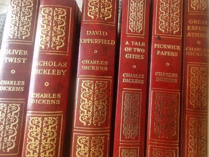 Vintage Charles Dickens books 6