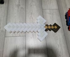Minecraft  light and sounds sword