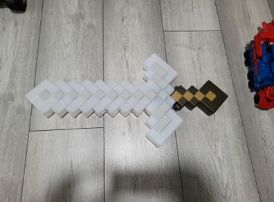 Minecraft  light and sounds sword