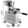 Hamburger Press 5Inch Diameter Tray Commercial Cast Iron Manual Round Meat Shaping Kitchen Machine Home Forming Burger Patty Maker Image 2