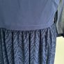 dress little mistress size 10 navy dress with embellishments Image 4