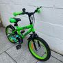 16" boys bike (green and black) Image 4