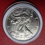 2020 Uncirculated American Silver Eagle 1 Troy Oz .999 Fine Silver Dollar Coin Image 2