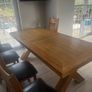 Table and chairs and bench Image 2