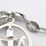 Sterling Silver Libra Necklace Image 4