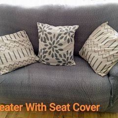 Sofa set with arm chair