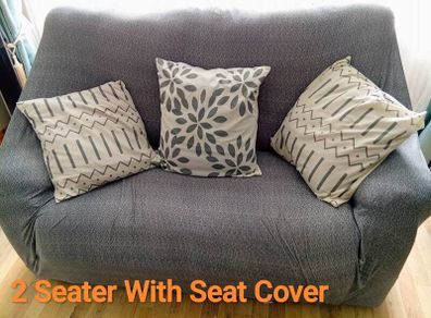 Sofa set with arm chair