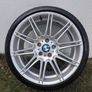 Genuine Bmw 19 M Sport 225m Mv4 Front Alloy Wheel Image 4