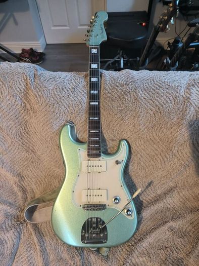 Fender Parallel Universe Volume II Jazz Stratocaster Mystic Surf Green