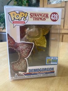 Stranger Things SDCC Exclusive Gold Demogorgon Funko Pop 428 - New