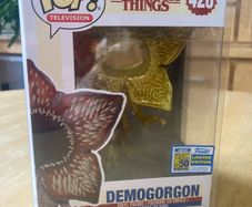 Stranger Things SDCC Exclusive Gold Demogorgon Funko Pop 428 - New