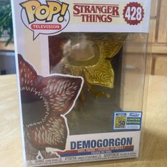 Stranger Things SDCC Exclusive Gold Demogorgon Funko Pop 428 - New
