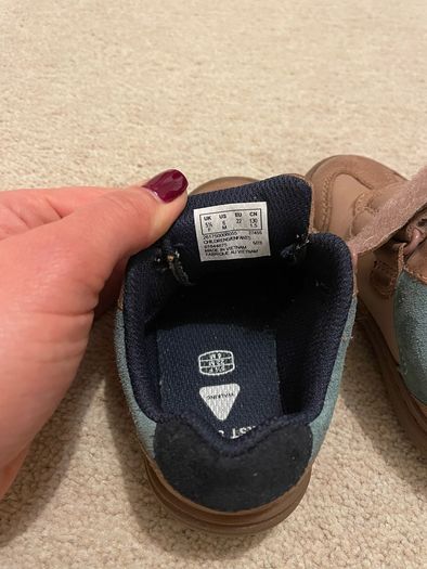 Clarks boys shoes size 5.5