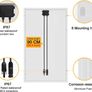 100W 18V Monocrystalline Solar Panel to Charge 12V Battery for Caravan Van RV Boat Off-grid home (FREE SHIPPING) Image 5
