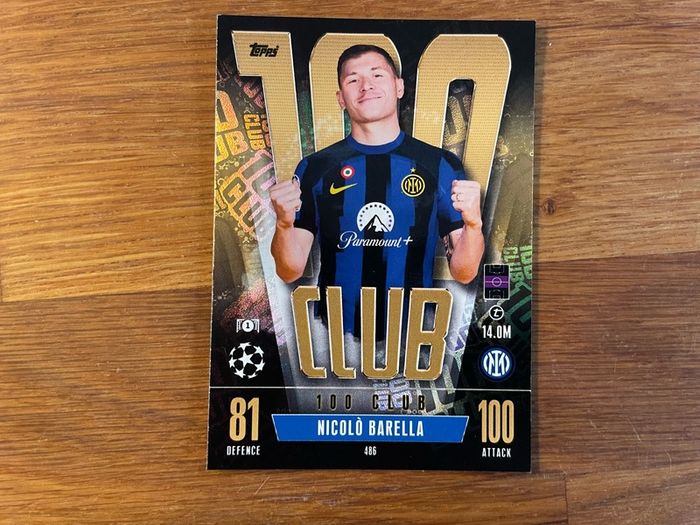 MATCH ATTAX - 9x One Hundred Clubs