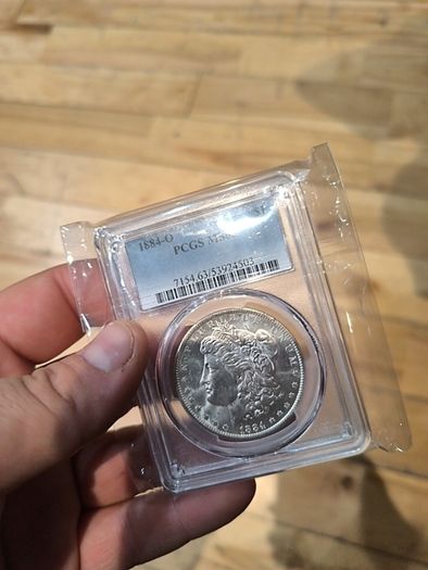 1884-O Morgan dollar