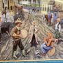 Original Vintage poster Galway Kinvara Cuckoo Fleadh 1997 Image 4