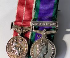 Northern Ireland Service Medal set.