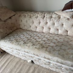 Beige Chesterfield Sofa