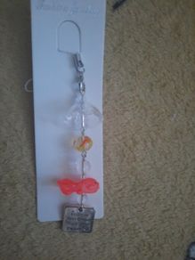 cute fish phone charm