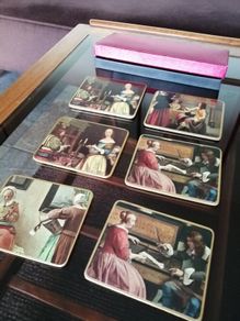 Matador Lady Clare Vintage Drinks Cork Drinks Coasters