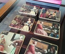 Matador Lady Clare Vintage Drinks Cork Drinks Coasters