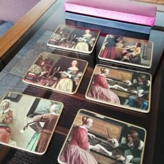 Matador Lady Clare Vintage Drinks Cork Drinks Coasters