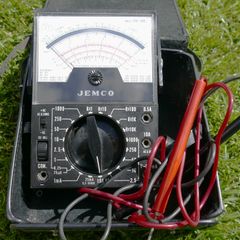 Vintage Multitester US-100 Jemco Industries Ltd. Tokyo ,Japan