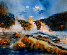 Ashleigh falls watercolour