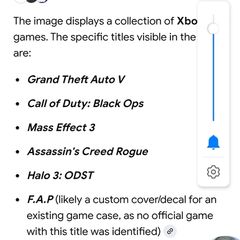 X Box 360 games