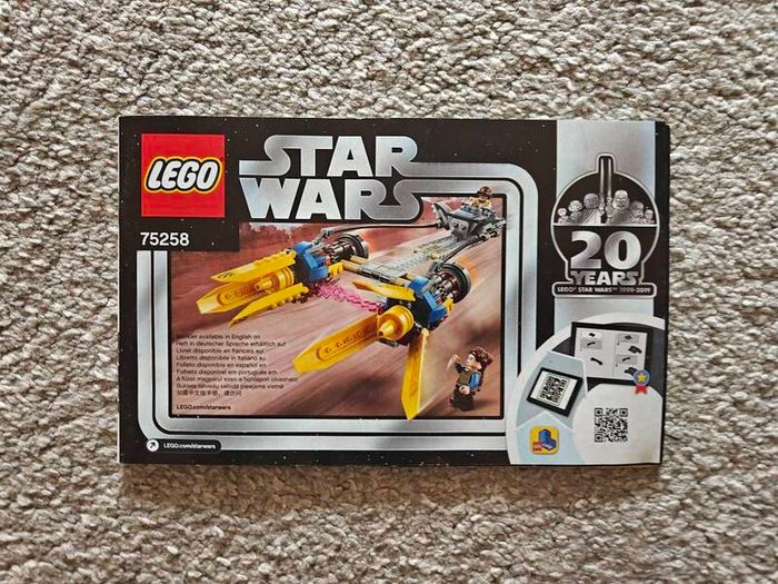 Lego Star Wars Anakin's Podracer 20th Anniversary Edition 75258