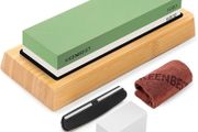 NEW SALE | 1000 6000 Grit 2 Side Kitchen Knife Whetstone Water Wet Stone Sharpener Kit Japanese Wetstone Knives Sharpeners Waterstone Whet Stone